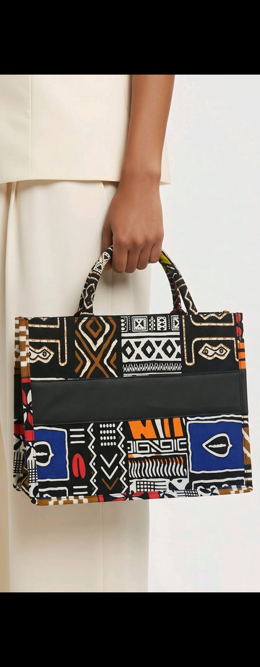 Sac élégant en tissu wax – Niani WAX